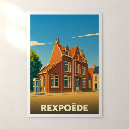 Affiche Rexpoëde – sans cadre, accrochée au mur