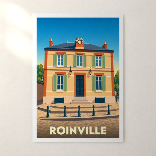 Affiche Roinville – sans cadre, accrochée au mur