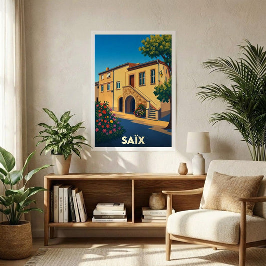 Affiche A1 (59,4 x 84,1 cm) Sans cadre souvenir de Saïx
