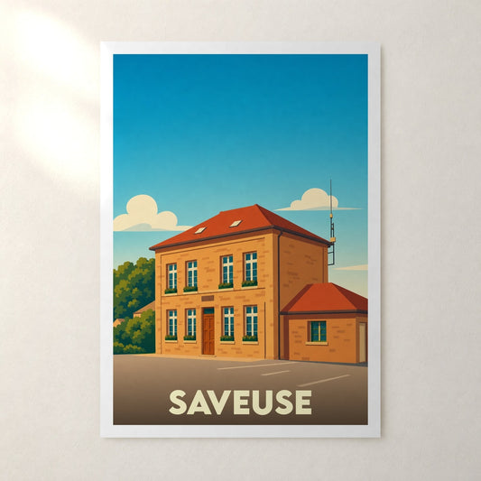 Affiche Saveuse – sans cadre, accrochée au mur