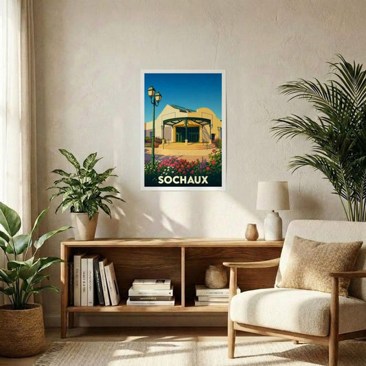 Affiche A2 (42 x 59,4 cm) Sans cadre souvenir de Sochaux