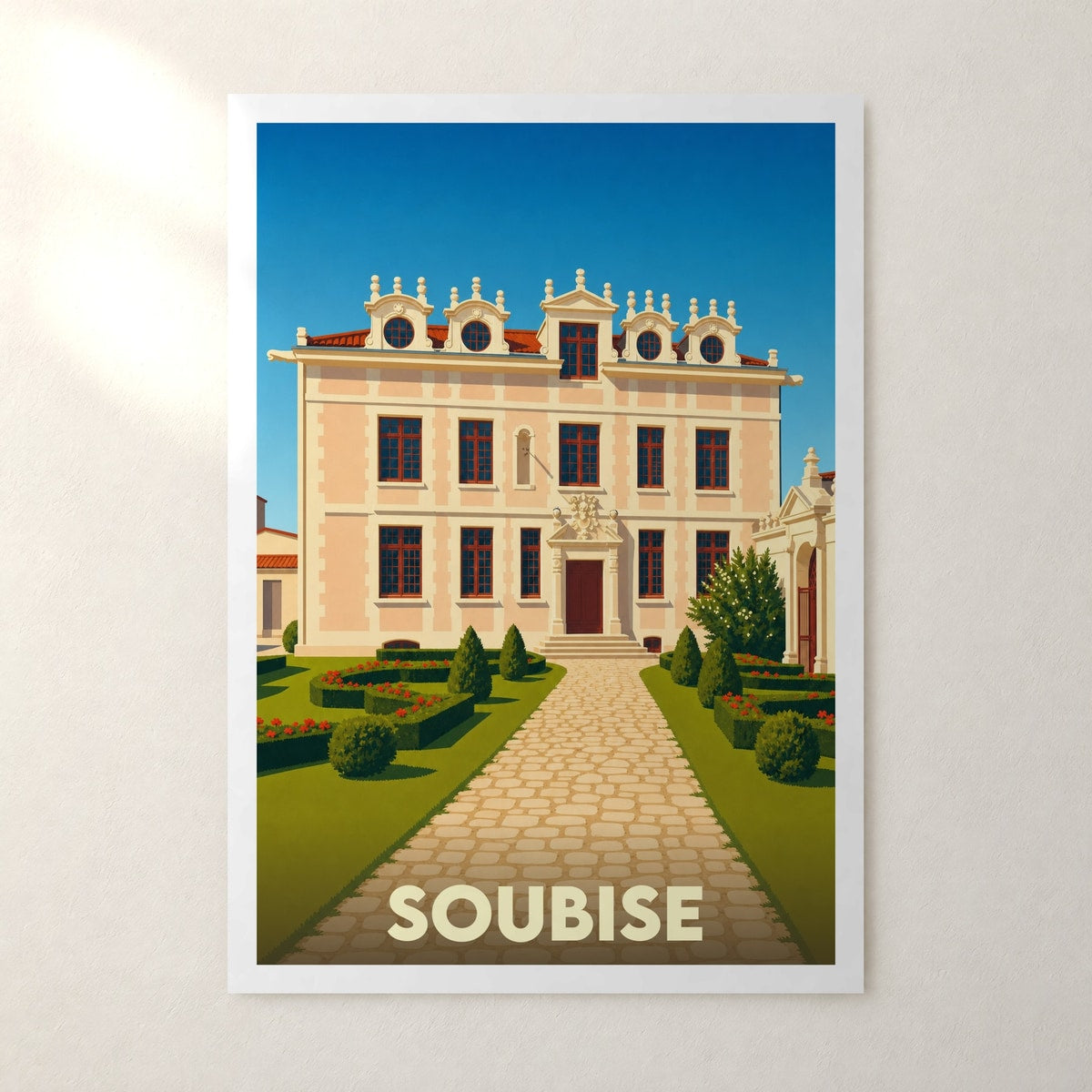 Affiche Soubise – sans cadre, accrochée au mur