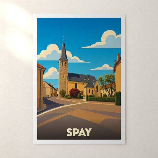Affiche Spay – sans cadre, accrochée au mur