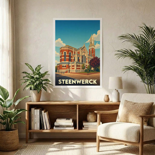 Affiche A1 (59,4 x 84,1 cm) Sans cadre souvenir de Steenwerck