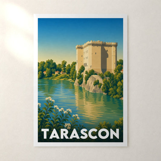 Affiche Tarascon – sans cadre, accrochée au mur