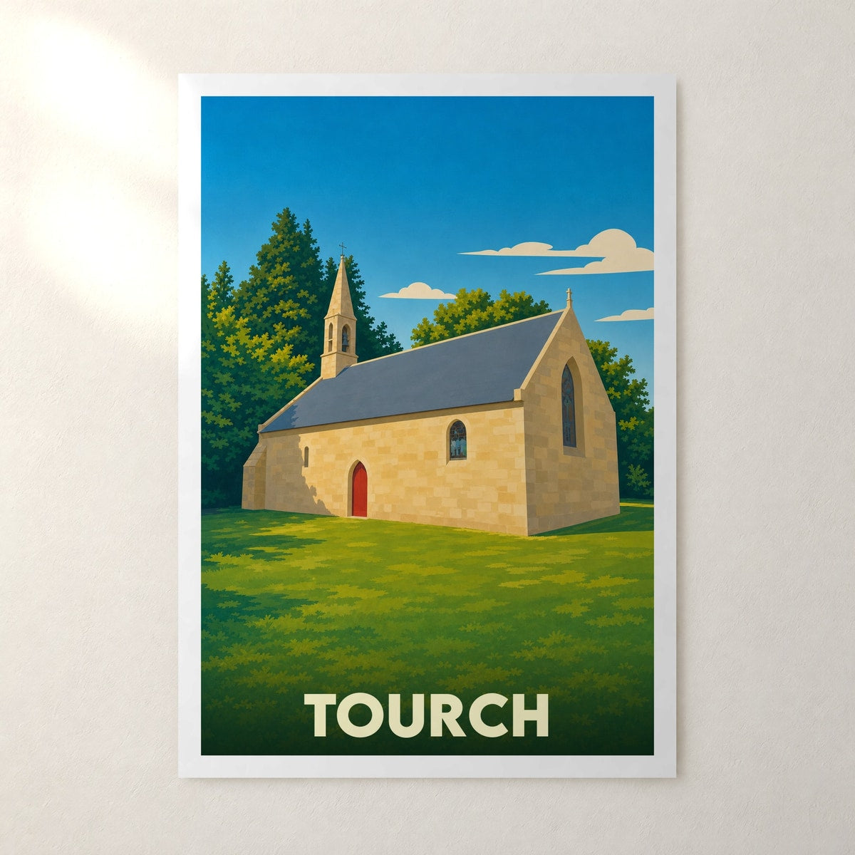 Affiche Tourch – sans cadre, accrochée au mur