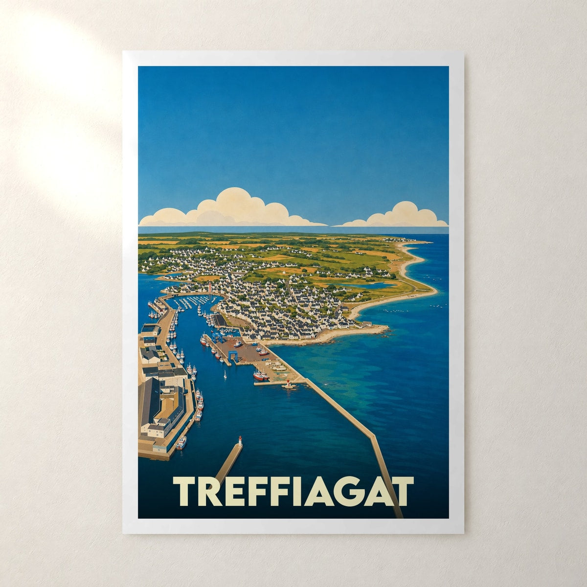 Affiche Treffiagat – sans cadre, accrochée au mur