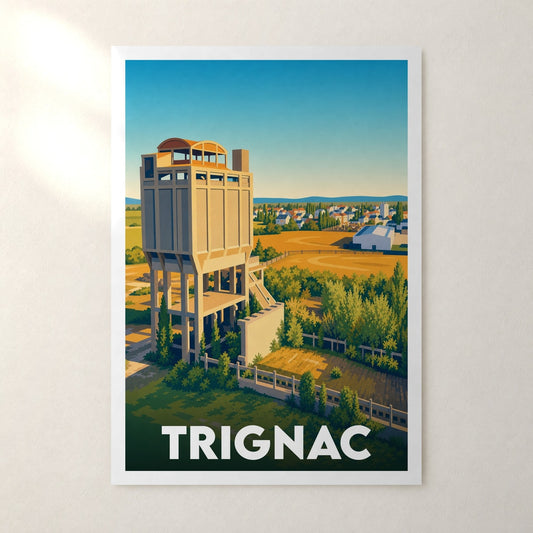 Affiche Trignac – sans cadre, accrochée au mur