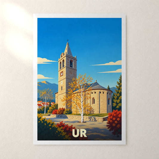 Affiche Ur – sans cadre, accrochée au mur