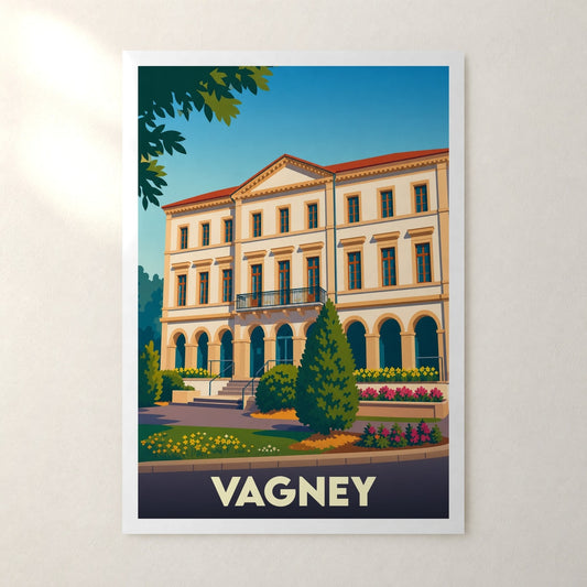 Affiche Vagney – sans cadre, accrochée au mur