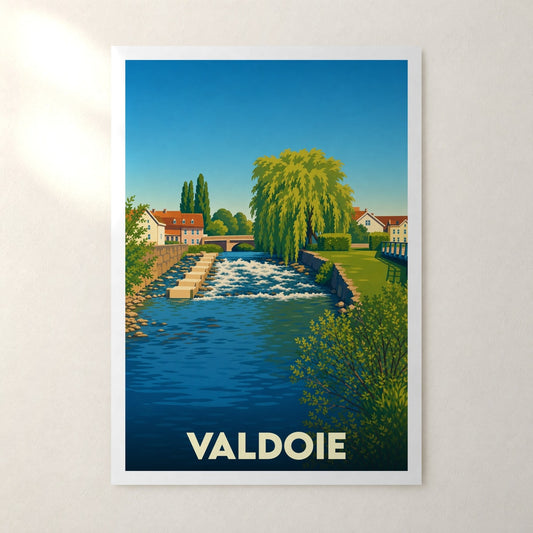 Affiche Valdoie – sans cadre, accrochée au mur