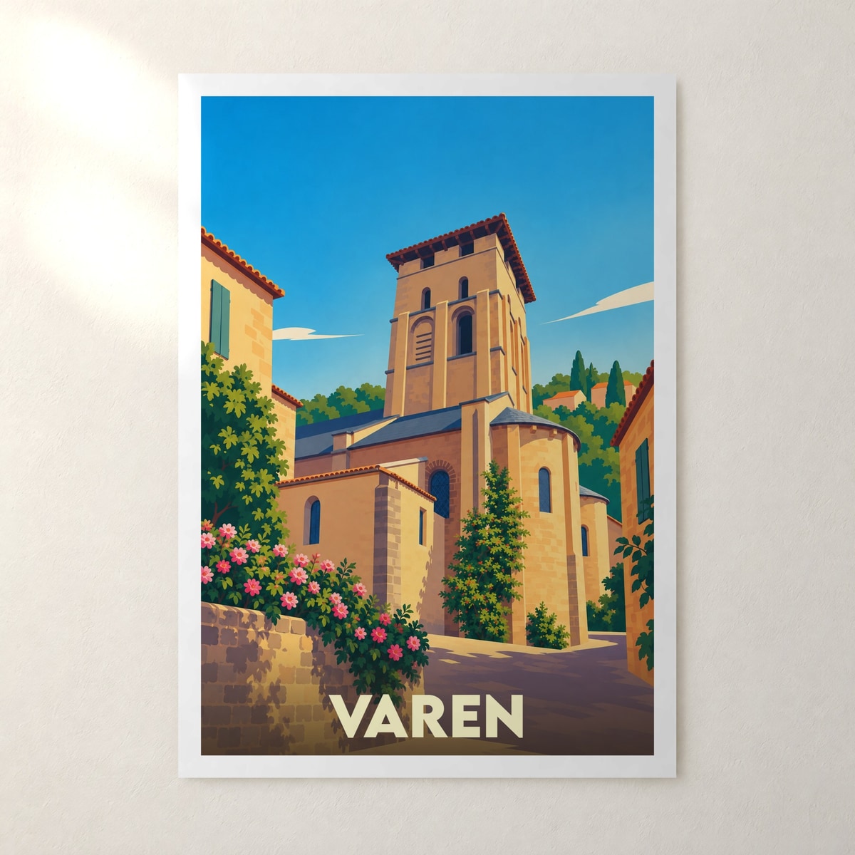 Affiche Varen – sans cadre, accrochée au mur