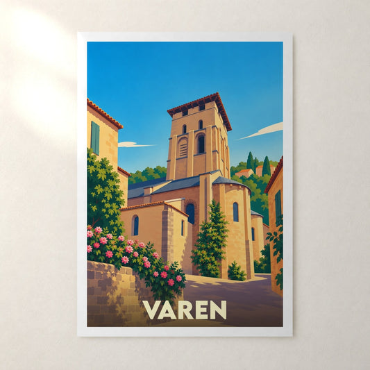 Affiche Varen – sans cadre, accrochée au mur