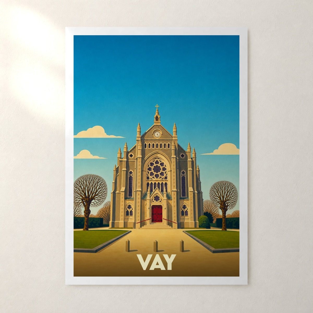 Affiche Vay – sans cadre, accrochée au mur