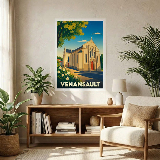 Affiche A1 (59,4 x 84,1 cm) Sans cadre souvenir de Venansault