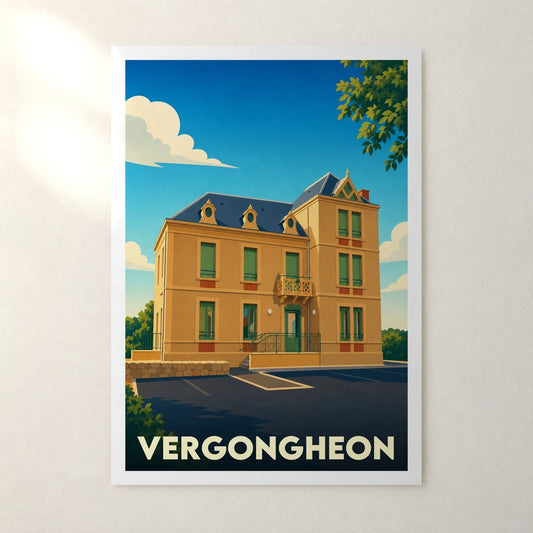 Affiche Vergongheon – sans cadre, accrochée au mur