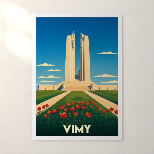 Affiche Vimy – sans cadre, accrochée au mur