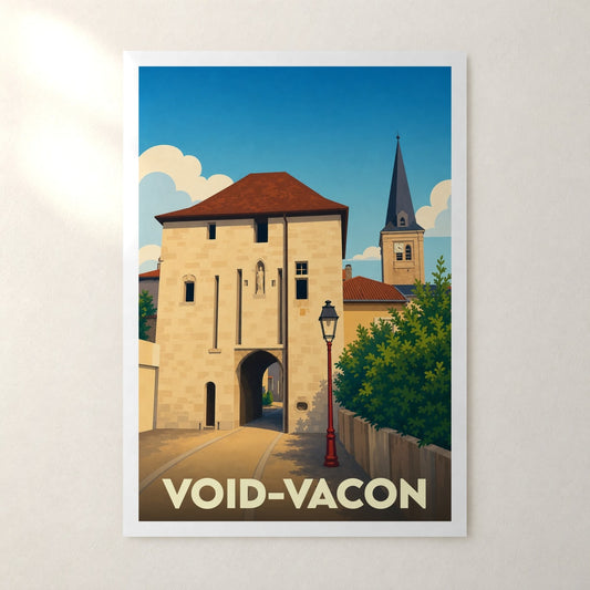 Affiche Void-Vacon – sans cadre, accrochée au mur
