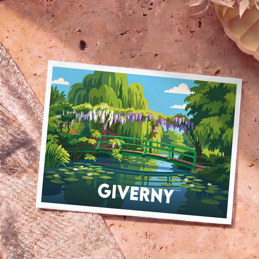 Carte postale - Giverny
