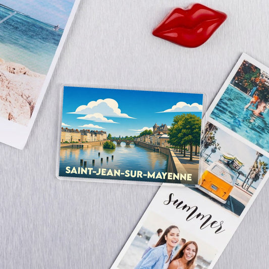 Magnet souvenir de Saint-Jean-sur-Mayenne