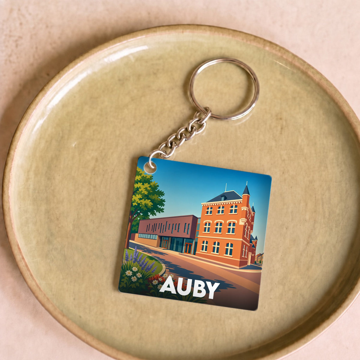 Porte-clés souvenir de Auby