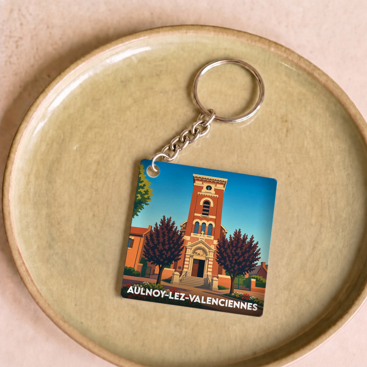 Porte-clés souvenir de Aulnoy-lez-Valenciennes
