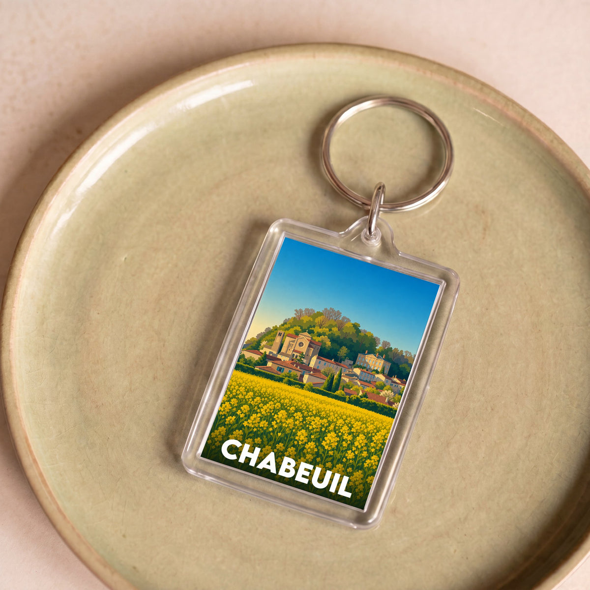 Porte-clés souvenir de Chabeuil