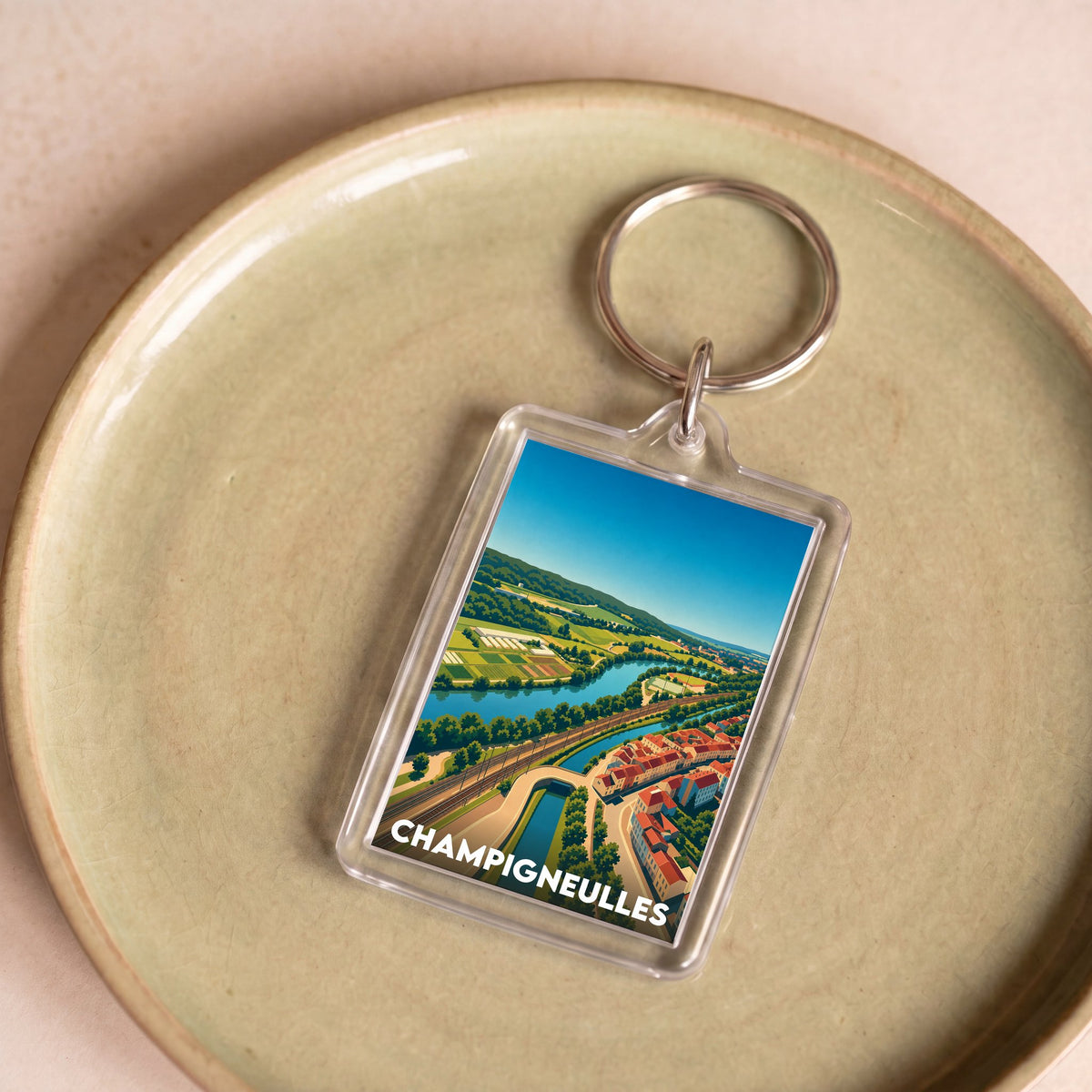 Porte-clés souvenir de Champigneulles