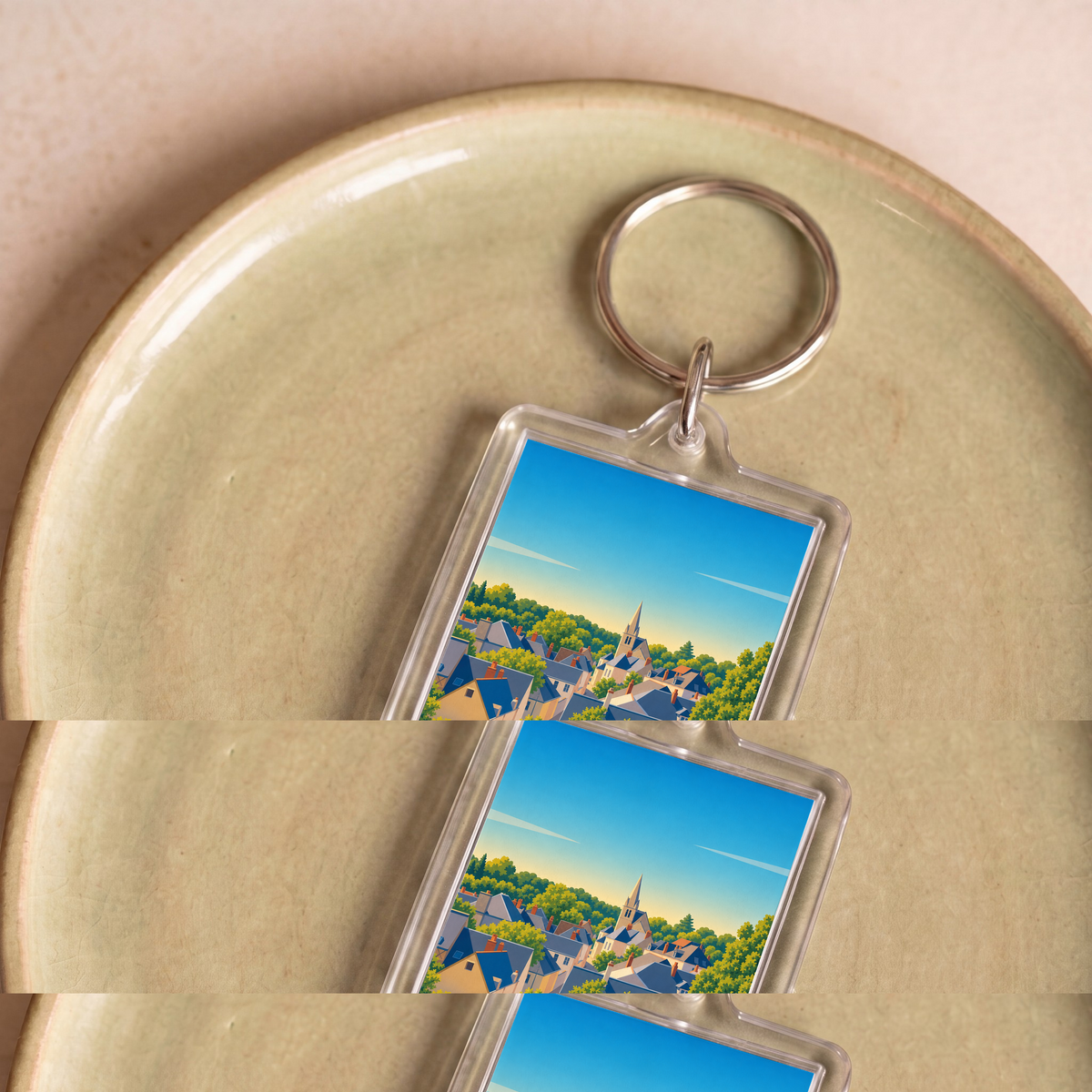 Porte-clés souvenir de Esvres