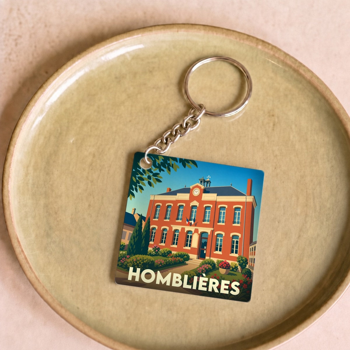 Porte-clés souvenir de Homblières