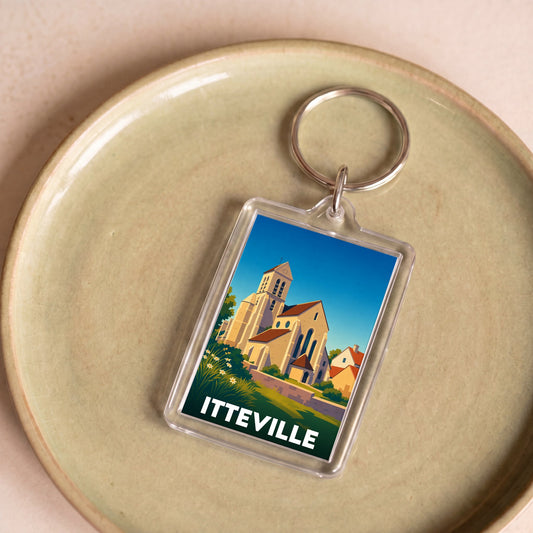 Porte-clés souvenir de Itteville