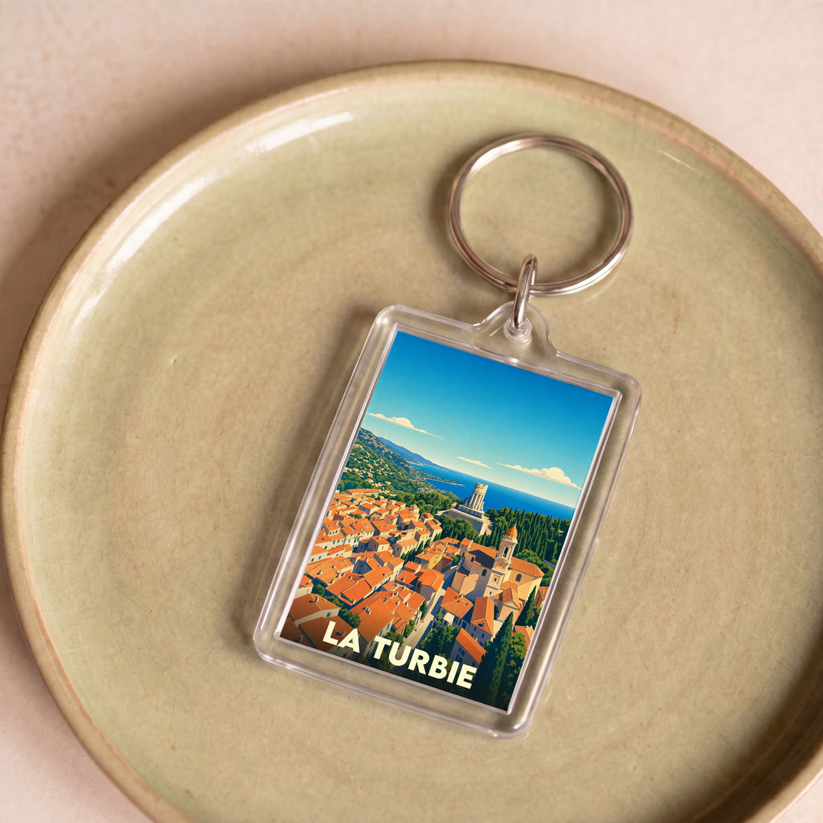 Porte-clés souvenir de La Turbie