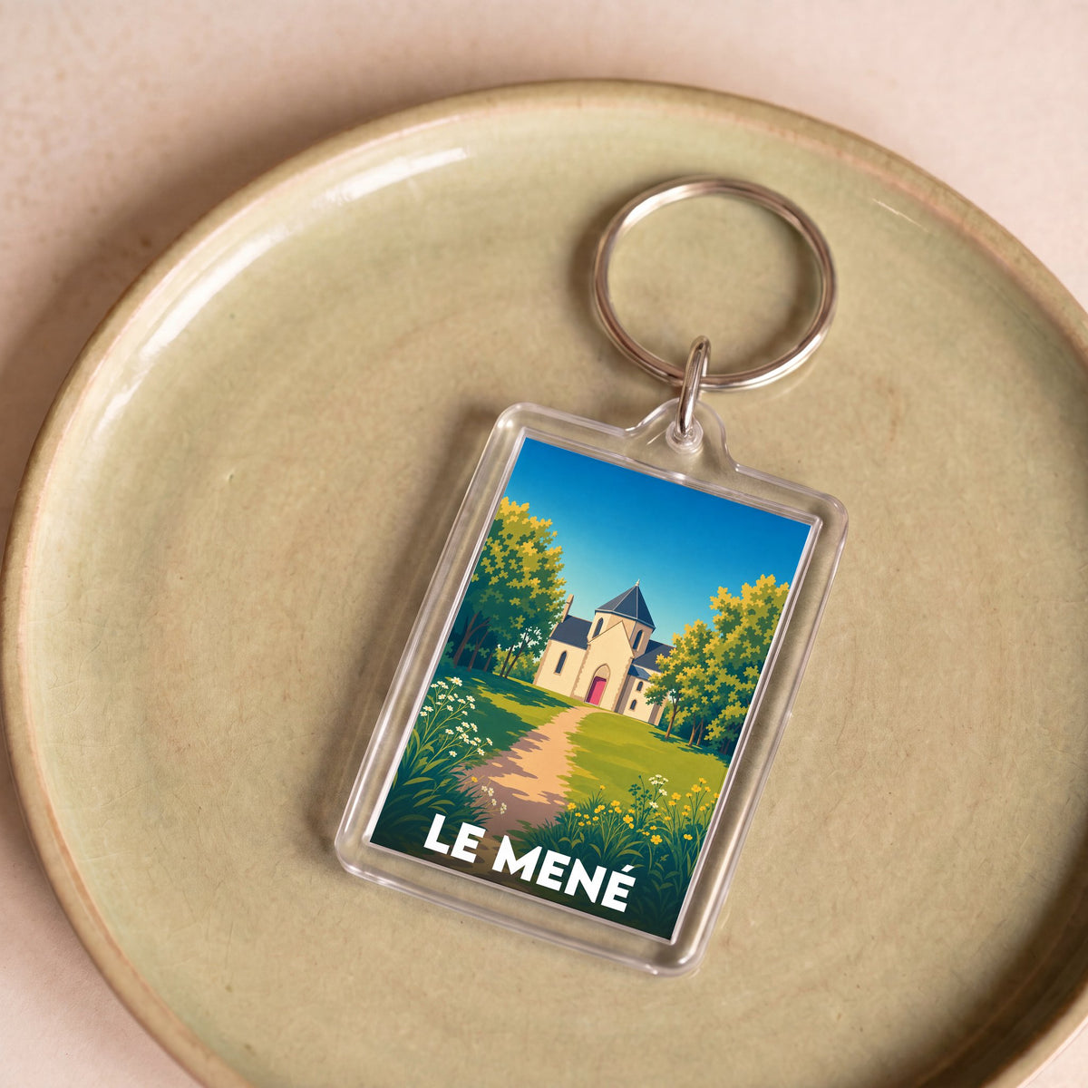 Porte-clés souvenir de Le Mené