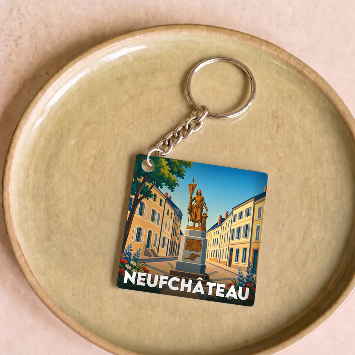Porte-clés souvenir de Neufchâteau