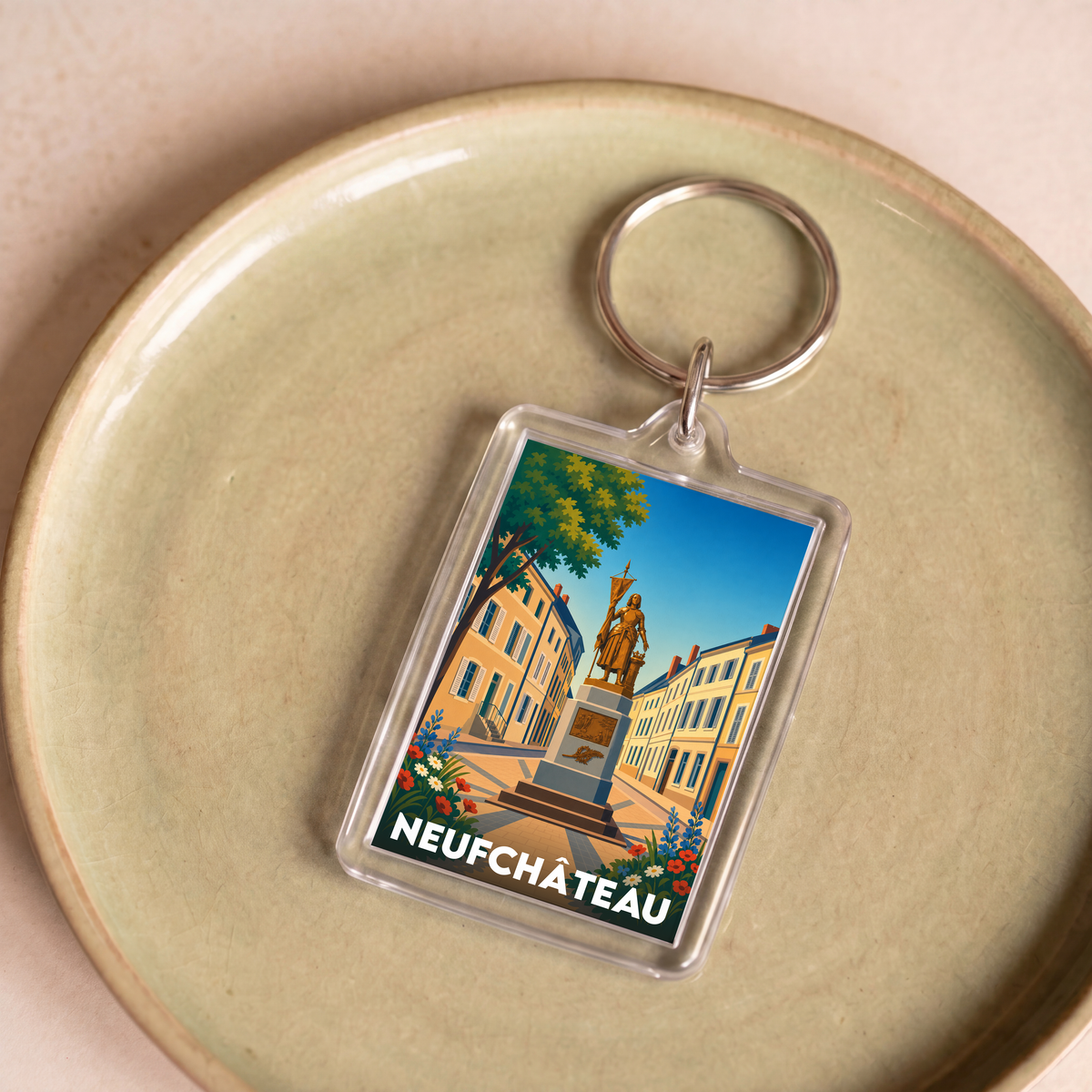 Porte-clés souvenir de Neufchâteau