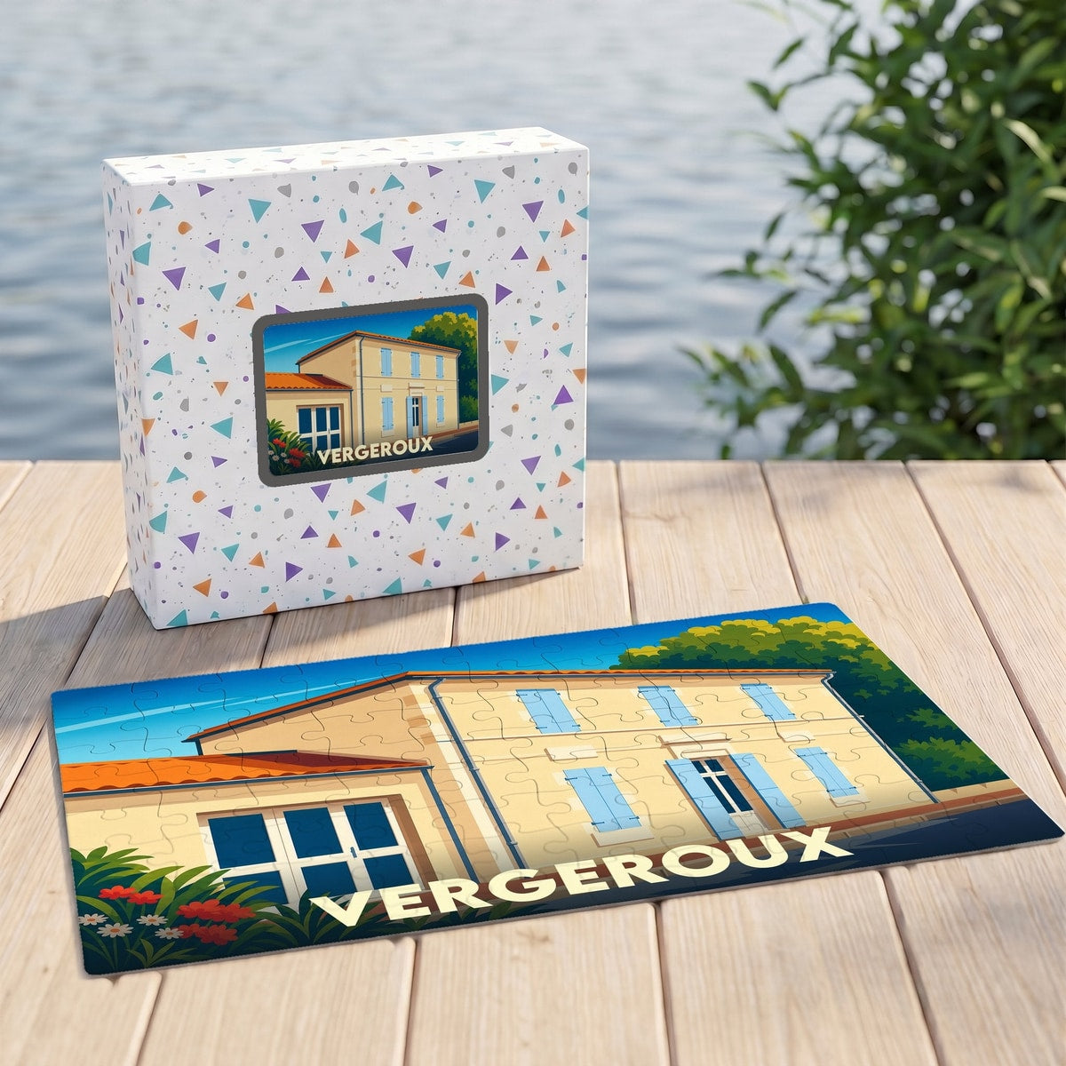 Puzzle souvenir de Vergeroux