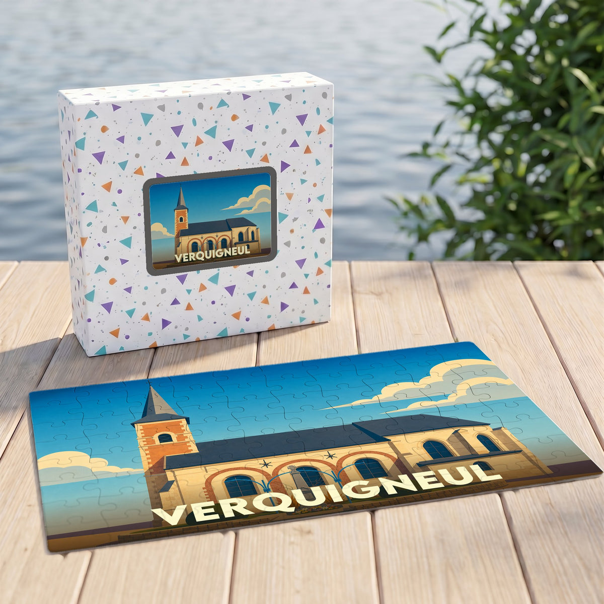 Puzzle souvenir de Verquigneul