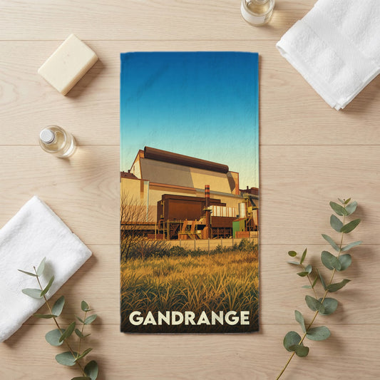 Serviette de bain 30 cm x 60 cm souvenir de Gandrange