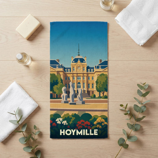 Serviette de bain 30 cm x 60 cm souvenir de Hoymille