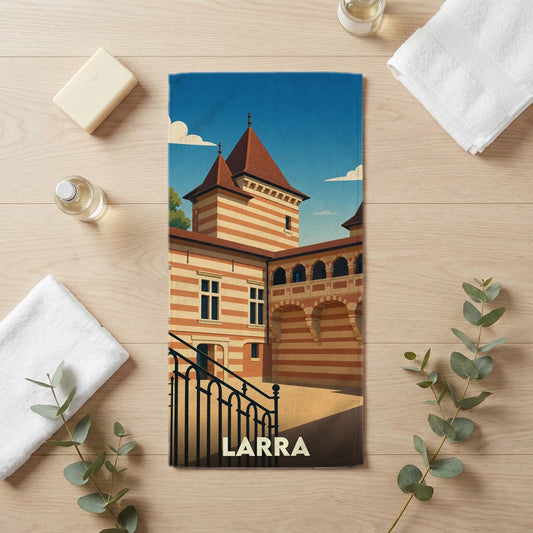 Serviette de bain 30 cm x 60 cm souvenir de Larra