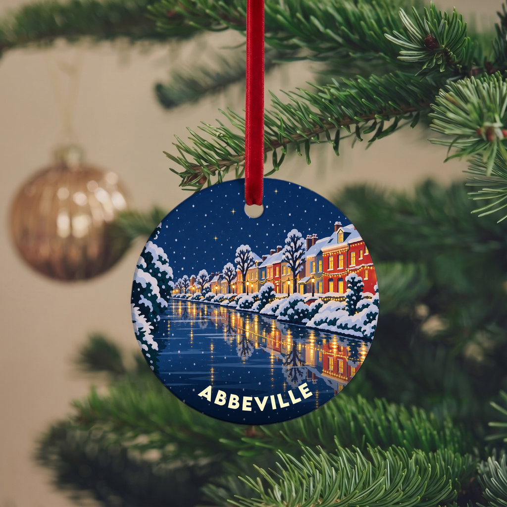 Suspension de Noël Abbeville - version Nuit de Noël