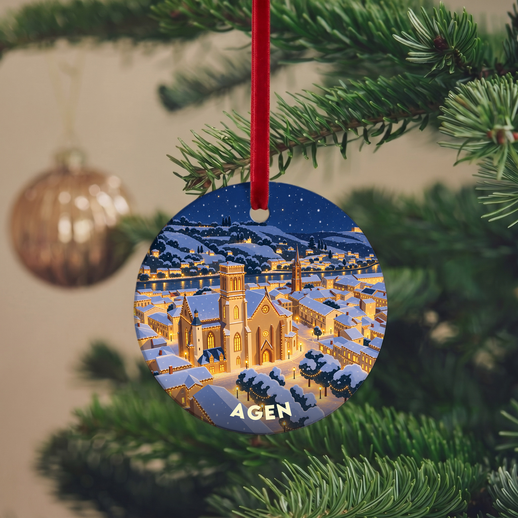 Suspension de Noël Agen - version Nuit de Noël