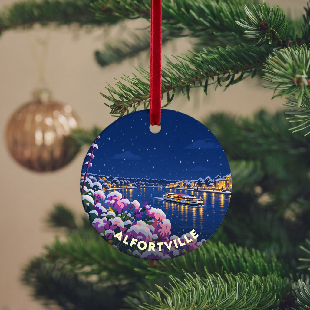 Suspension de Noël Alfortville - version Nuit de Noël