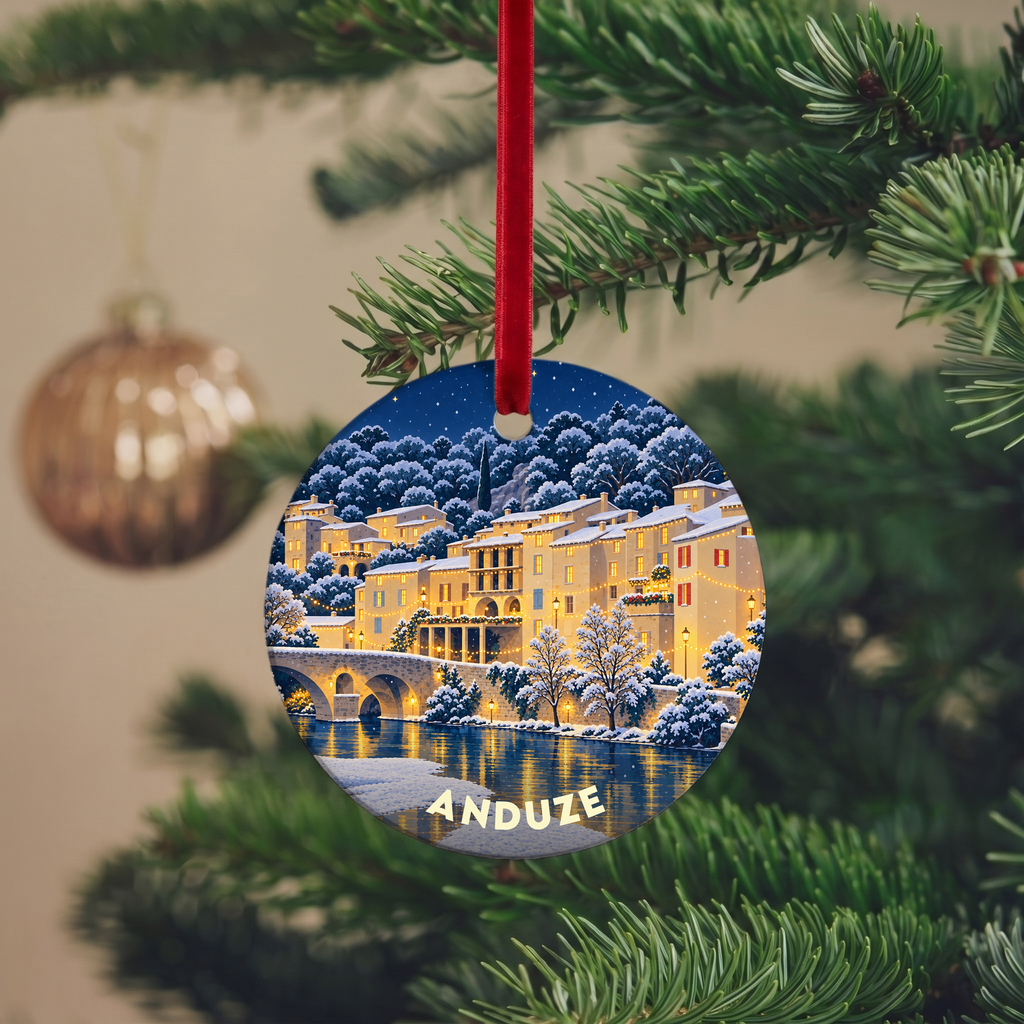 Suspension de Noël Anduze - version Nuit de Noël