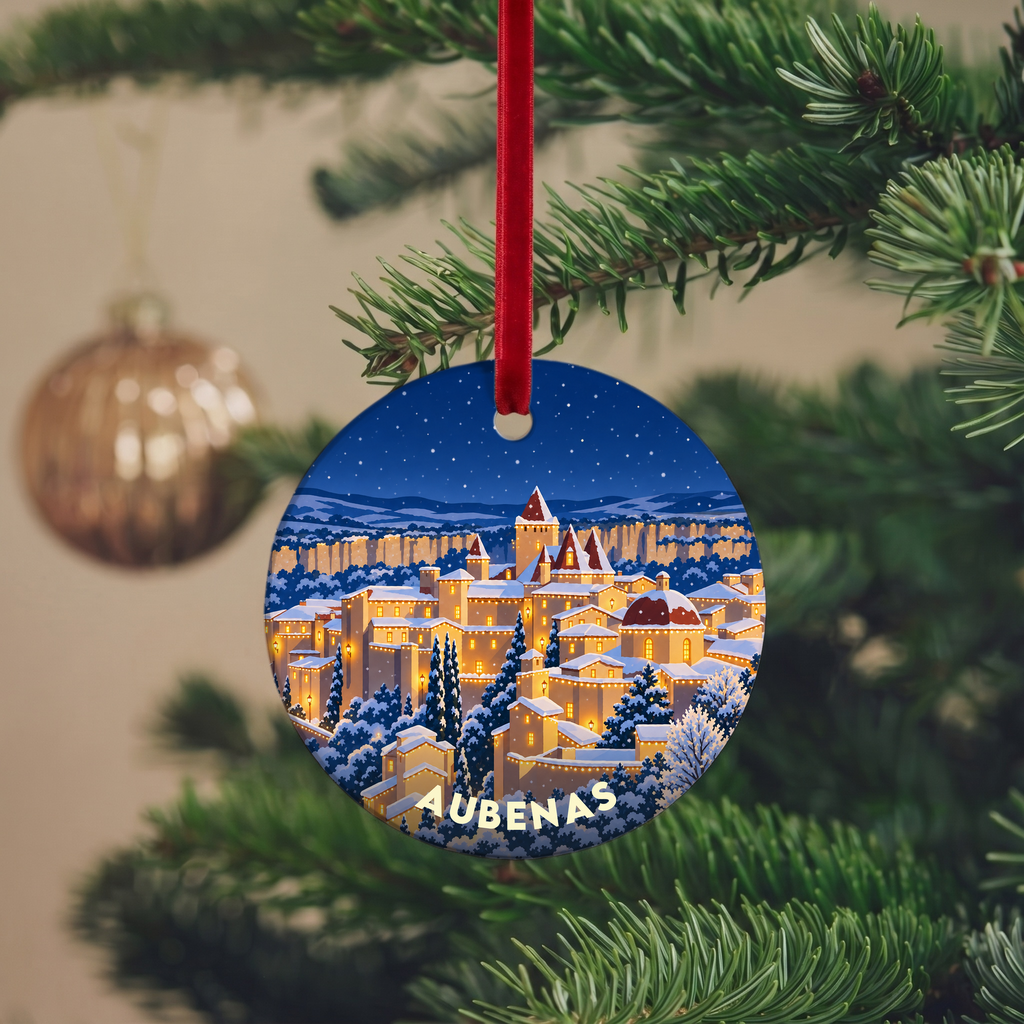 Suspension de Noël Aubenas - version Nuit de Noël