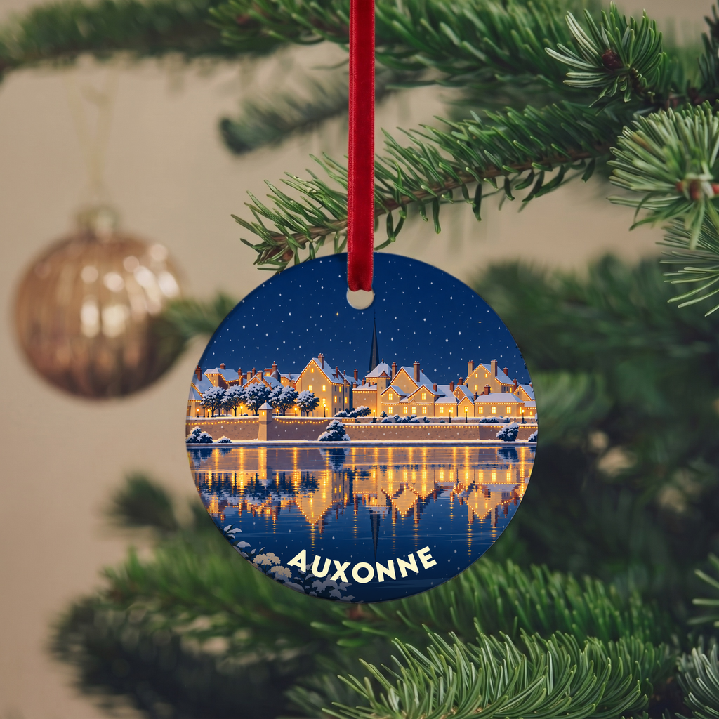 Suspension de Noël Auxonne - version Nuit de Noël