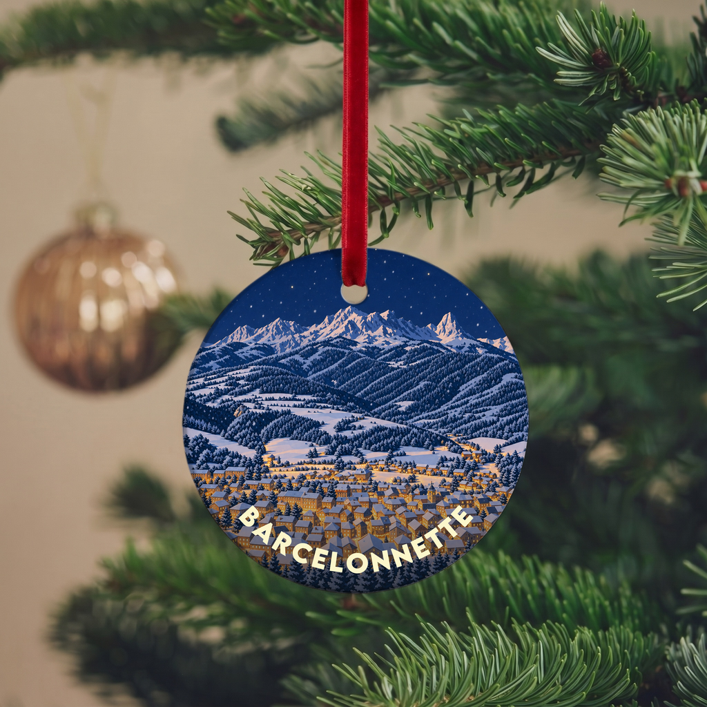 Suspension de Noël Barcelonnette - version Nuit de Noël