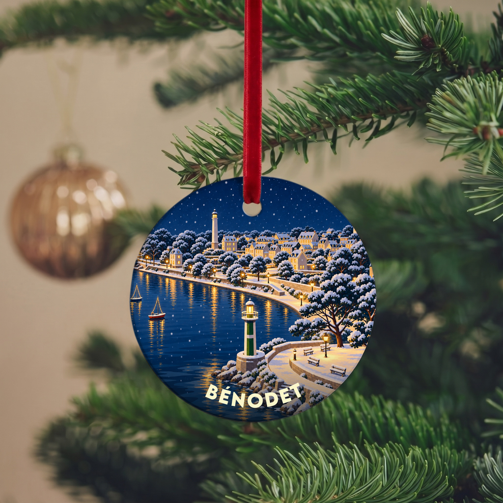 Suspension de Noël Bénodet - version Nuit de Noël