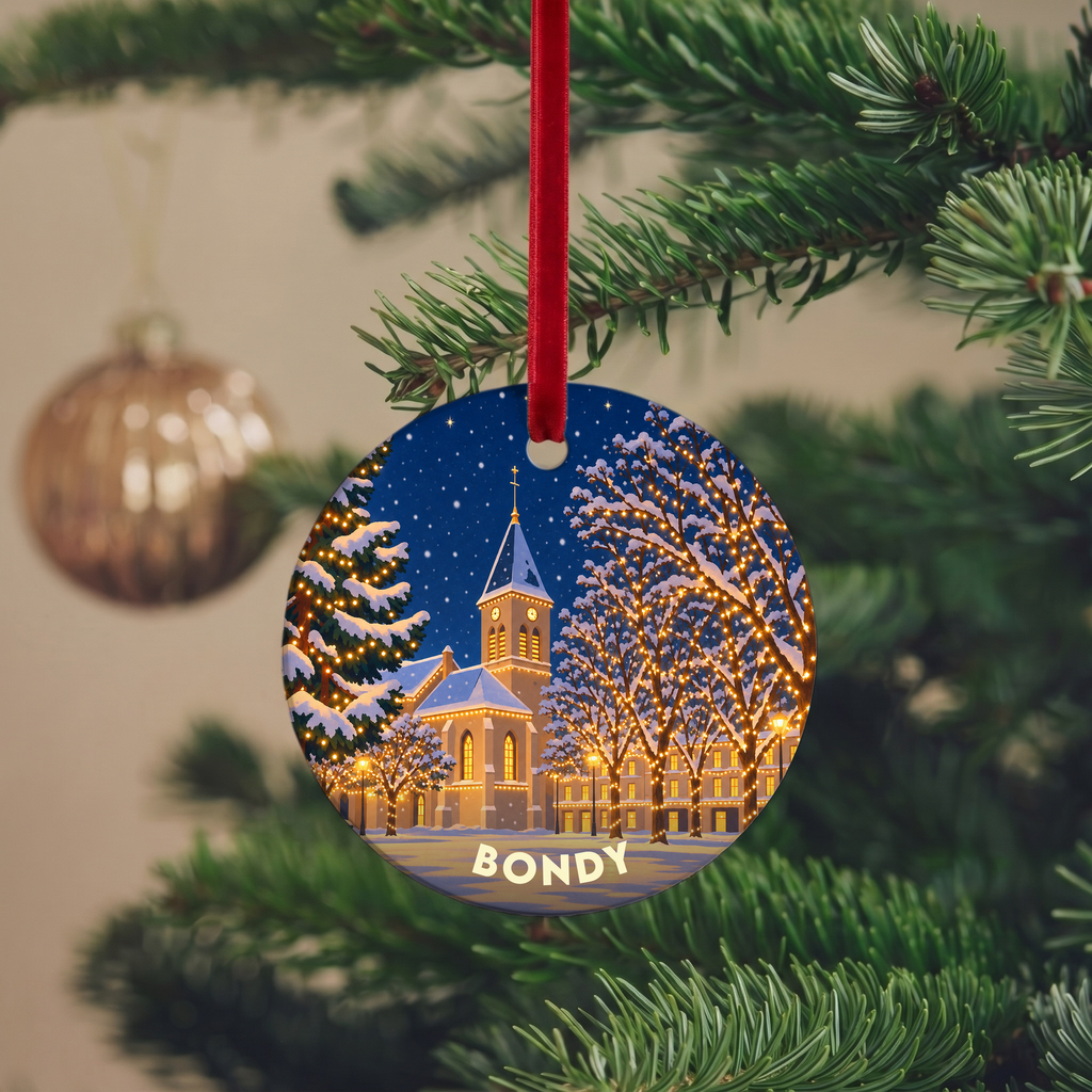 Suspension de Noël Bondy - version Nuit de Noël