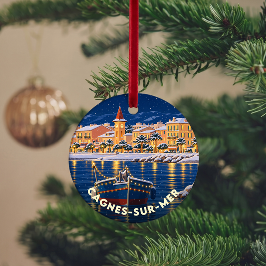 Suspension de Noël Cagnes-sur-Mer - version Nuit de Noël